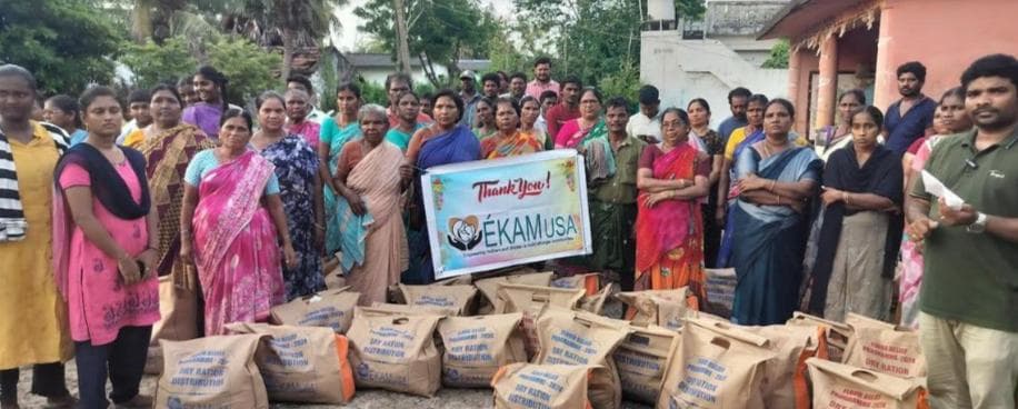 Flood relief in Andhra