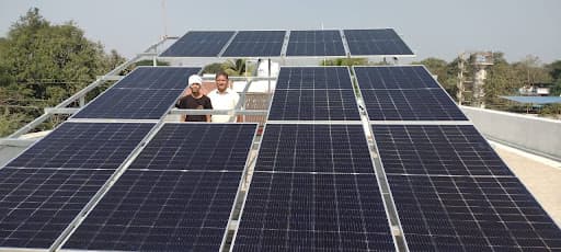 Solar panels to school- Gujarat